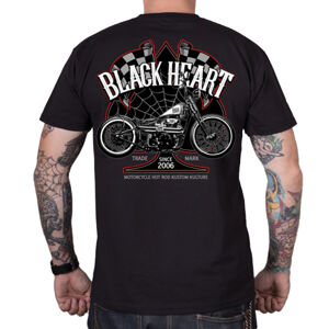 Póló BLACK HEART Chopper Race