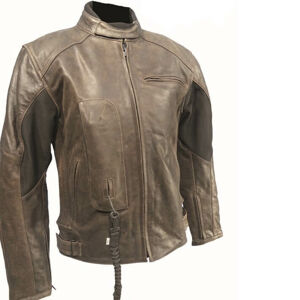 Airbag kabát Helite Roadster Vintage barna bőr