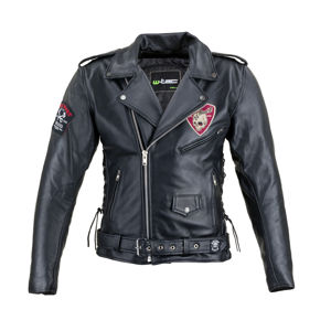 Bőr motoros kabát W-TEC Black Heart Perfectis
