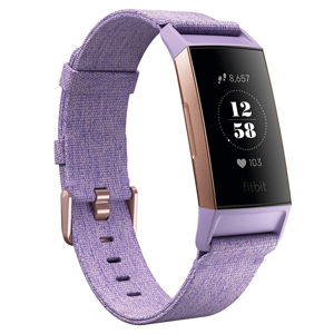Fitbit Charge 3 okoskarkötő Lavender Woven