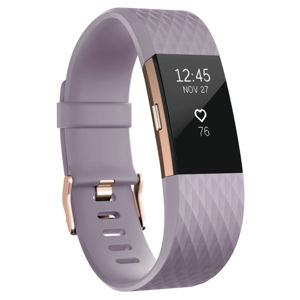 Fitness karkötő Fitbit Charge 2 Lavender Rose Gold