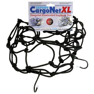 Motoros elasztikus csomagleszorító háló Oxford Cargo Net XL 43x43 cm