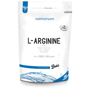 Nutriversum Basic L-Arginine 500g ízesítetlen