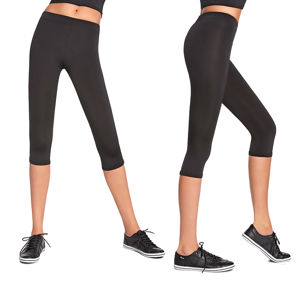 Női sport 3/4 leggings BAS BLACK Forcefit 70