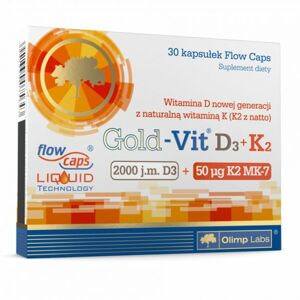 OLIMP GOLD-VIT D3+K2 VITAMIN 30 KAPSZULA