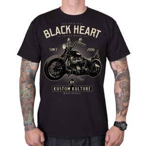 Póló BLACK HEART Motorcycle
