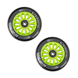 Pótkerék freestyle rollerhez 100 mm, fekete-zöld 2 db.