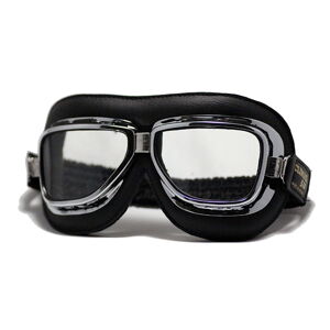 Vintage motoros szemüveg Climax 510, füstös üveg