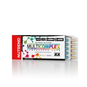 Vitaminok és ásványi anyagok Nutrend Multicomplex Compressed Caps 60 kapszula