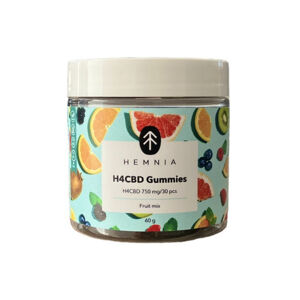 H4CBD Gummies Hemnia, 750 mg H4CBD, 30 db