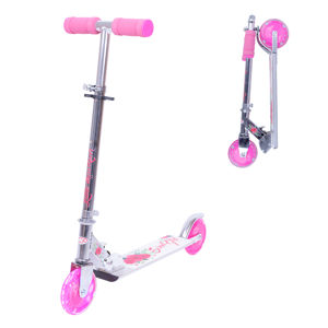 Összecsukható roller WORKER Racer Sweet Girl világító kerekekkel - II osztály